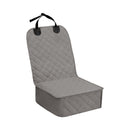 Easy-Going Waterproof Dog Car Seat Cover Pet Front Cover for Cars Durable and Nonslip Dog Seat Protector for Trucks Jeep SUV and Cars (Front Seat Grey)