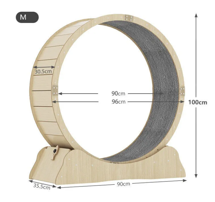 Premium Cat Running Wheel