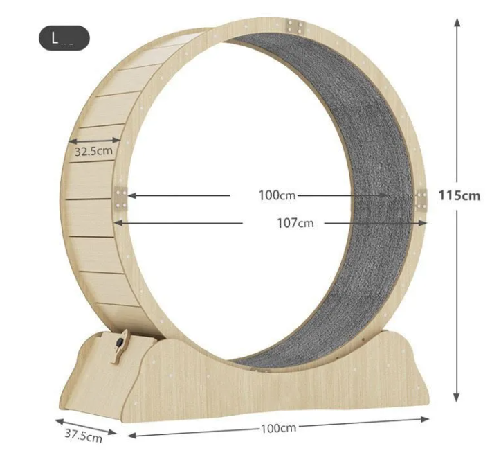 Premium Cat Running Wheel