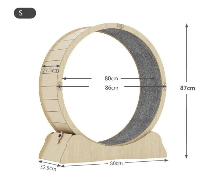 Premium Cat Running Wheel